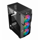 Gabinete Gamer Hayom GB1710 Com 3 Fans Cooler RGB