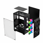 Gabinete Gamer Hayom GB1710 Com 3 Fans Cooler RGB